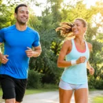 Persona motivándose para empezar a hacer ejercicio