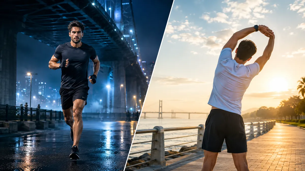 ¿A qué hora es mejor entrenar Mañana vs. tarde según tu objetivo